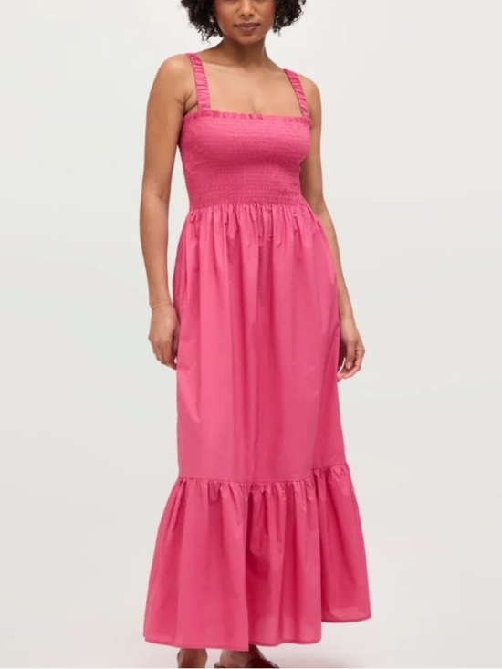 Hill House Dresses & Skirts - Hill House Pink Smocked Maxi Anju Dress